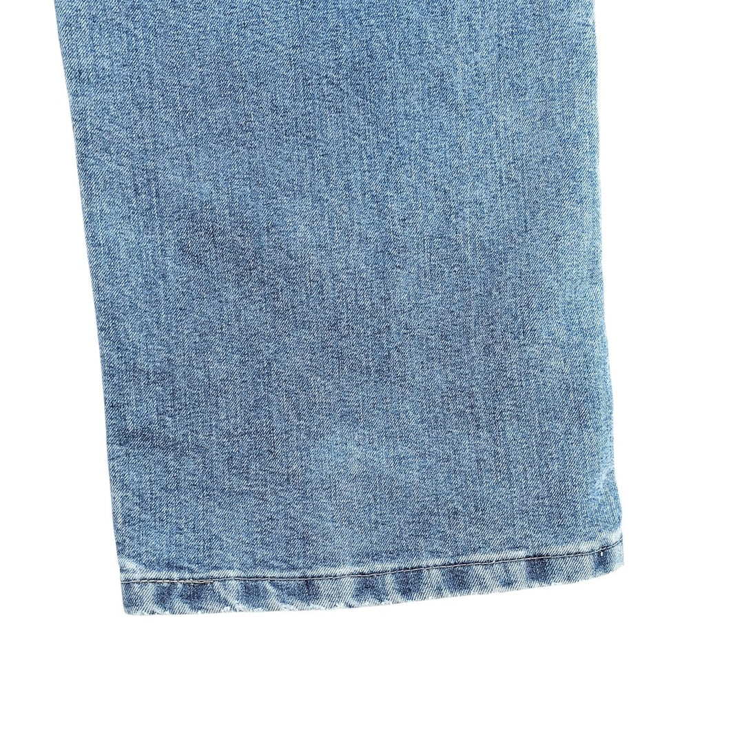 00'S Wrangler CARPENTER denim painter pants for men, equivalent to W32 cotton blue type Vintage Second Hand