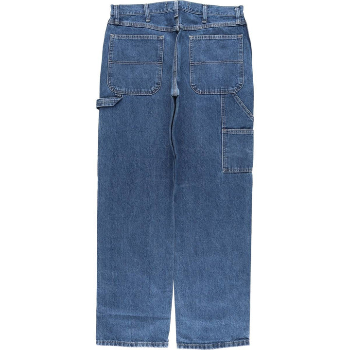 Wrangler Denim Painter Pants for Men, W34 equivalent cotton blue type Vintage Second Hand