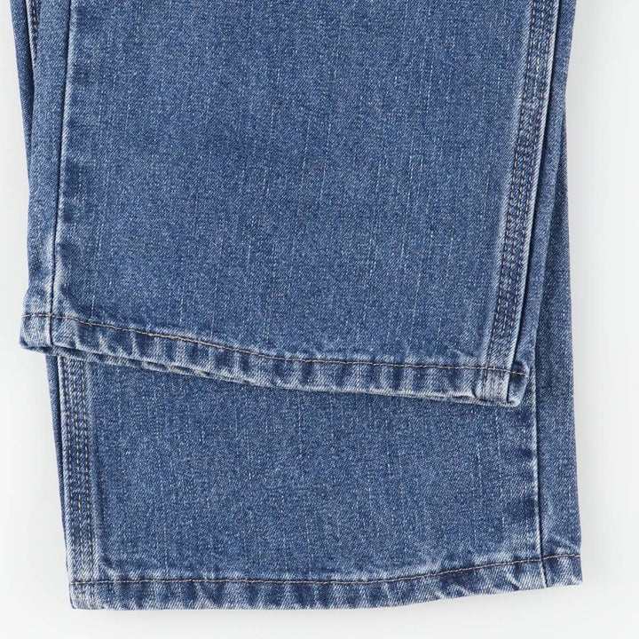 Wrangler Denim Painter Pants for Men, W34 equivalent cotton blue type Vintage Second Hand