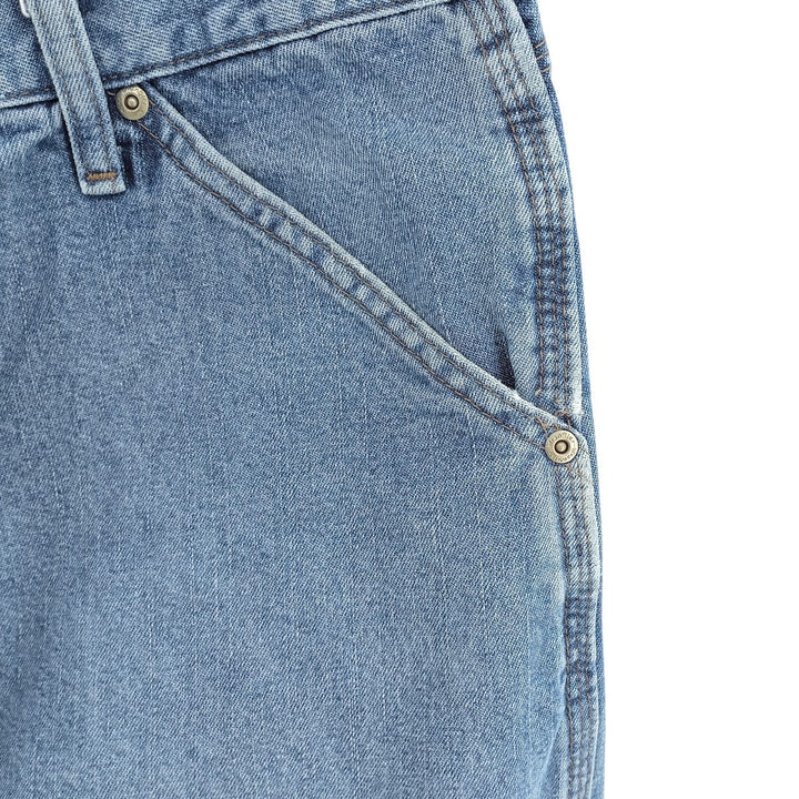 00'S Wrangler CARPENTER denim painter pants for men, equivalent to W34 cotton blue type Vintage Second Hand