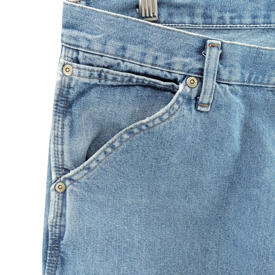 00'S Wrangler CARPENTER denim painter pants for men, equivalent to W34 cotton blue type Vintage Second Hand