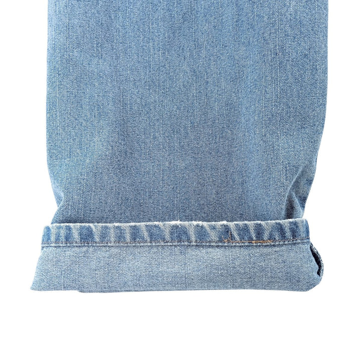 00'S Wrangler CARPENTER denim painter pants for men, equivalent to W34 cotton blue type Vintage Second Hand