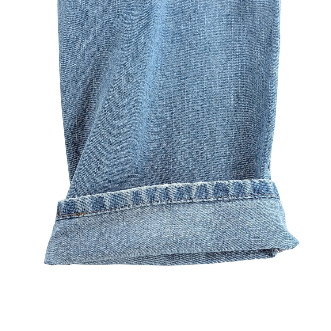 00'S Wrangler CARPENTER denim painter pants for men, equivalent to W34 cotton blue type Vintage Second Hand