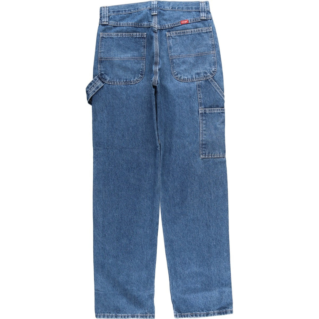 00'S Wrangler Denim Painter Pants Men's W30 equivalent cotton blue type Vintage Second Hand