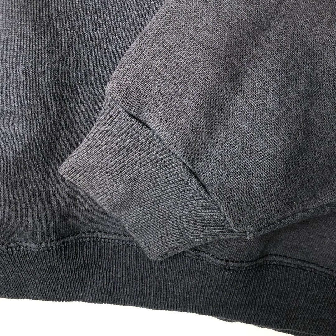 Vintage 90'S Hanes Her Way plain blank sweatshirt, made in the USA, size M, women's. acrylic black type Vintage Second Hand