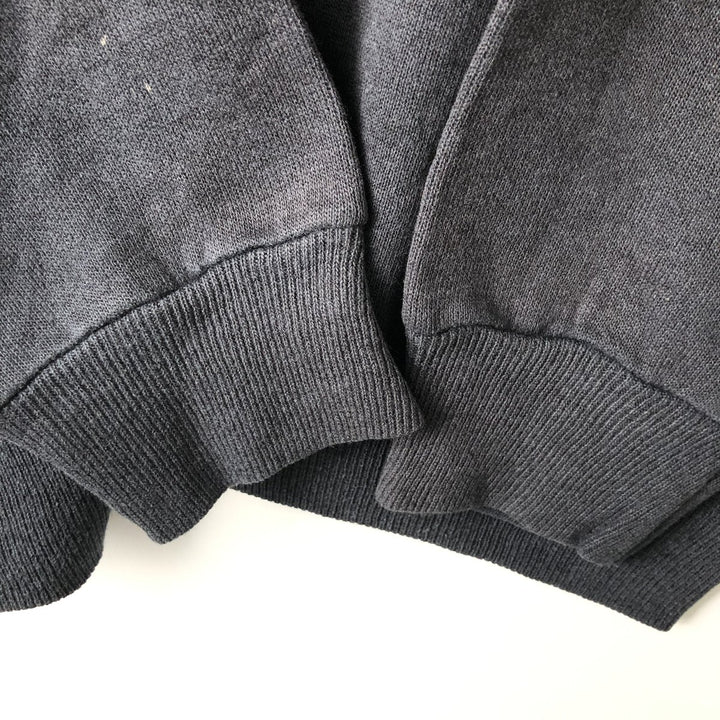 Vintage 90'S Hanes Her Way plain blank sweatshirt, made in the USA, size M, women's. acrylic black type Vintage Second Hand