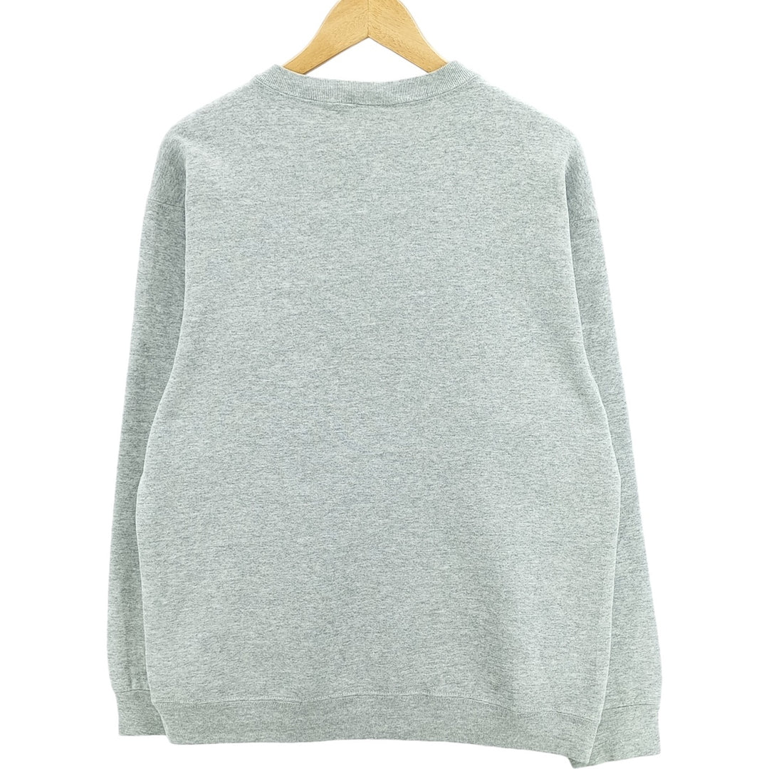 90s-00'S Wilson plain blank sweatshirt, men's size M, vintage cotton gray type Vintage Second Hand