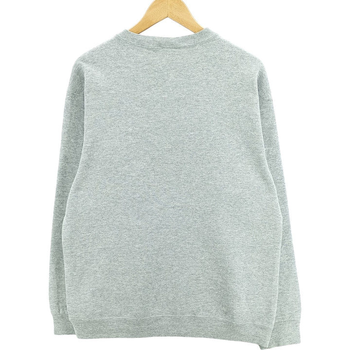 90s-00'S Wilson plain blank sweatshirt, men's size M, vintage cotton gray type Vintage Second Hand