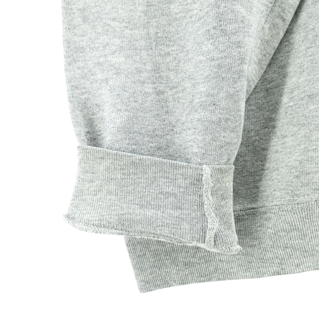 90s-00'S Wilson plain blank sweatshirt, men's size M, vintage cotton gray type Vintage Second Hand