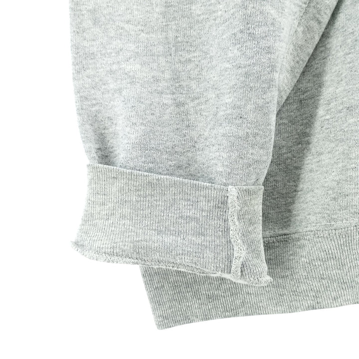 90s-00'S Wilson plain blank sweatshirt, men's size M, vintage cotton gray type Vintage Second Hand
