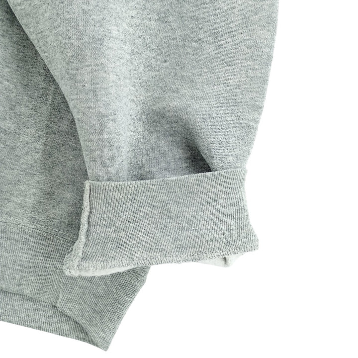 90s-00'S Wilson plain blank sweatshirt, men's size M, vintage cotton gray type Vintage Second Hand