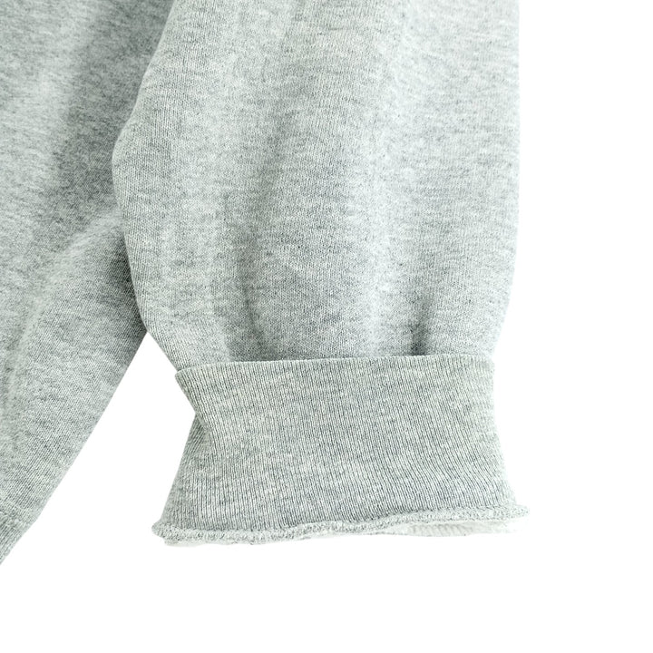 90s-00'S Wilson plain blank sweatshirt, men's size M, vintage cotton gray type Vintage Second Hand