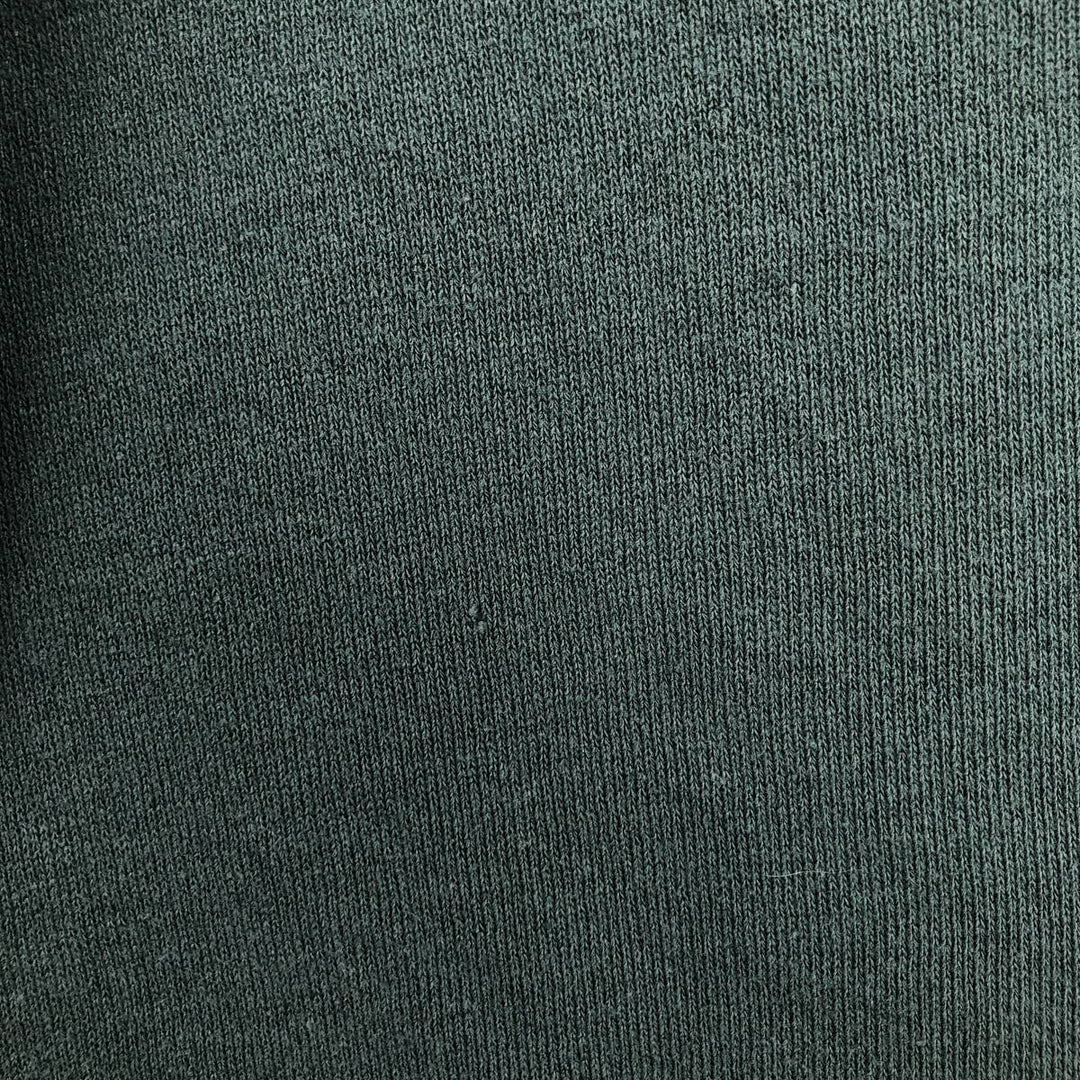 90'S Russell plain blank sweatshirt, sweatshirt, men's XL size, vintage cotton Green type dark green Vintage Second Hand
