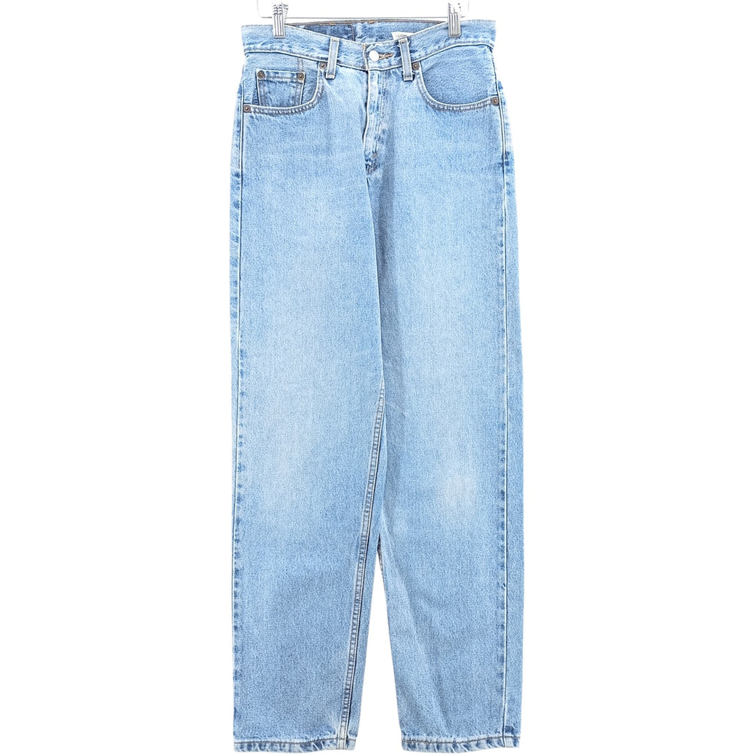 00'S Levi's 560 LOOSE FIT STRAIGHT LEG tapered denim pants, women's L (w29) equivalent cotton blue type Vintage Second Hand