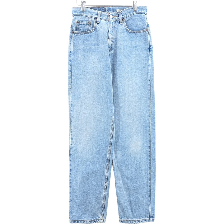 00'S Levi's 560 LOOSE FIT STRAIGHT LEG tapered denim pants, women's L (w29) equivalent cotton blue type Vintage Second Hand