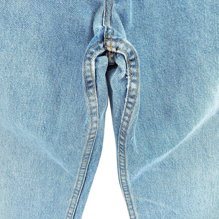 00'S Levi's 560 LOOSE FIT STRAIGHT LEG tapered denim pants, women's L (w29) equivalent cotton blue type Vintage Second Hand