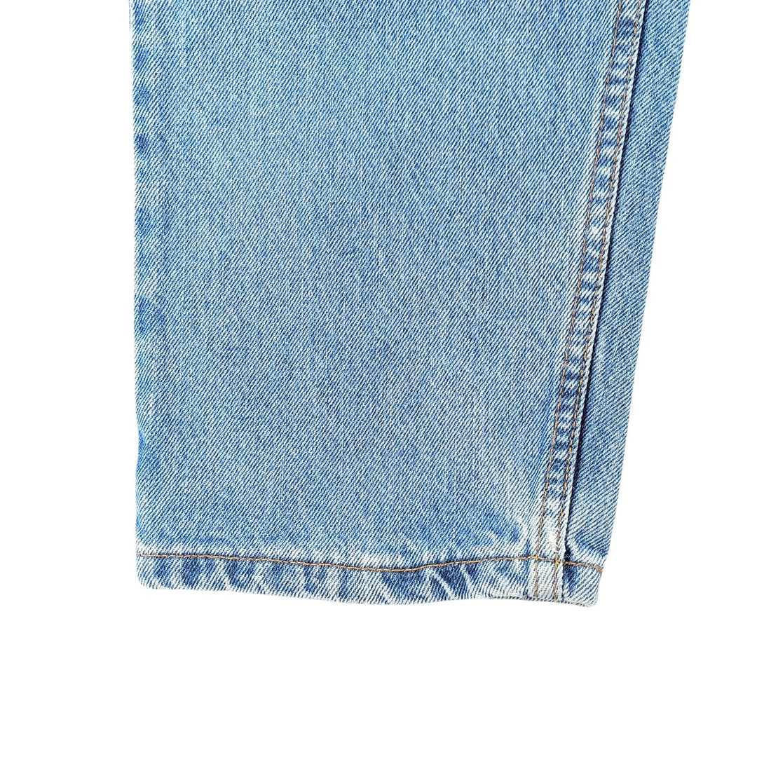 00'S Levi's 560 LOOSE FIT STRAIGHT LEG tapered denim pants, women's L (w29) equivalent cotton blue type Vintage Second Hand