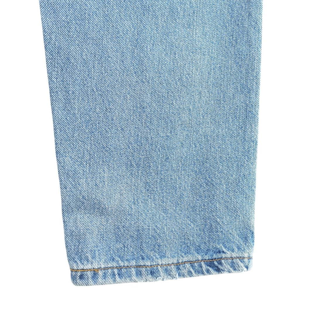 00'S Levi's 560 LOOSE FIT STRAIGHT LEG tapered denim pants, women's L (w29) equivalent cotton blue type Vintage Second Hand
