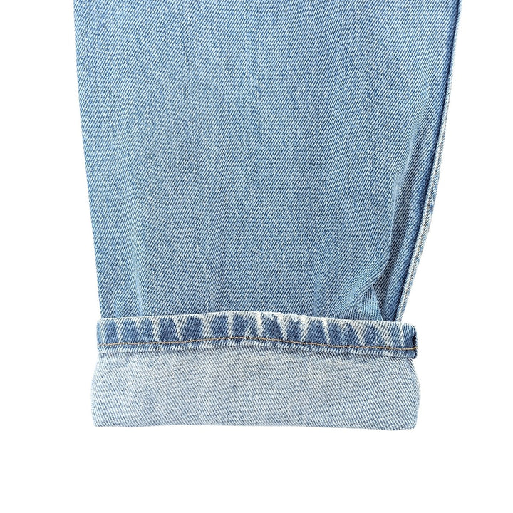 00'S Levi's 560 LOOSE FIT STRAIGHT LEG tapered denim pants, women's L (w29) equivalent cotton blue type Vintage Second Hand