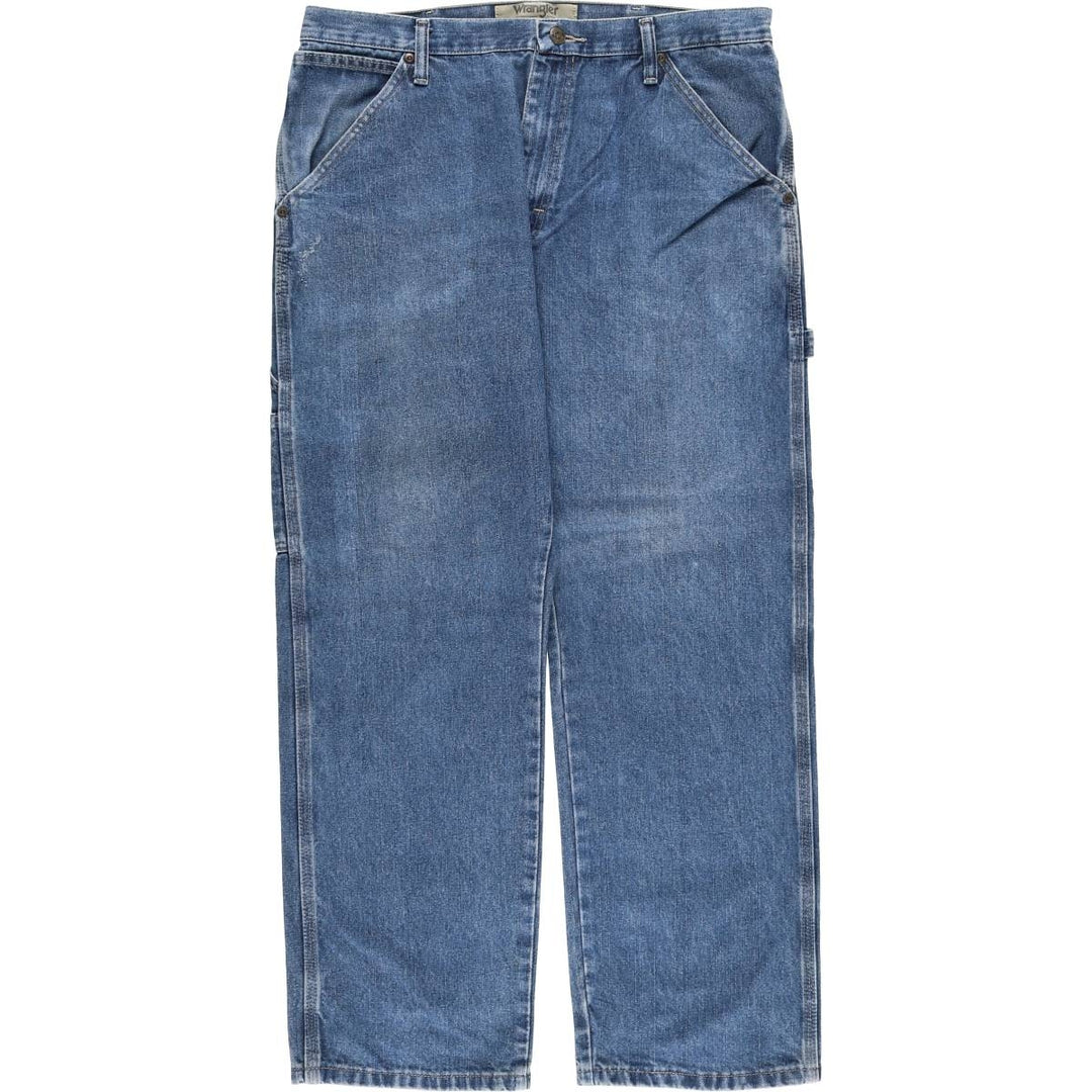 Wrangler Denim Painter Pants for Men, W35 cotton blue type Vintage Second Hand