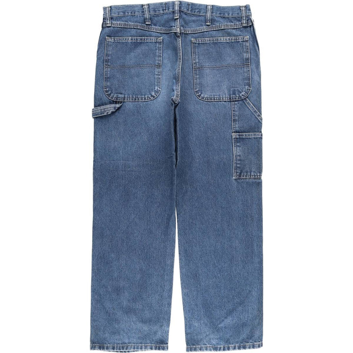 Wrangler Denim Painter Pants for Men, W35 cotton blue type Vintage Second Hand