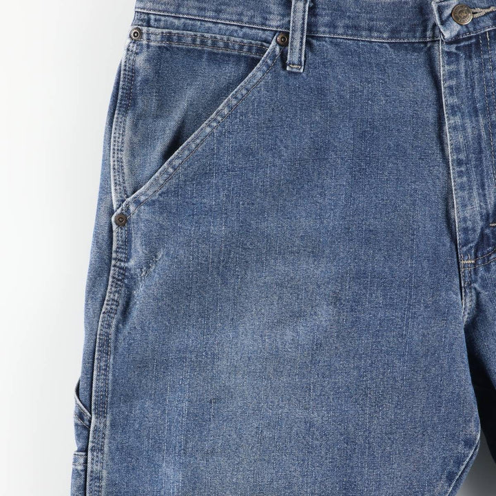 Wrangler Denim Painter Pants for Men, W35 cotton blue type Vintage Second Hand