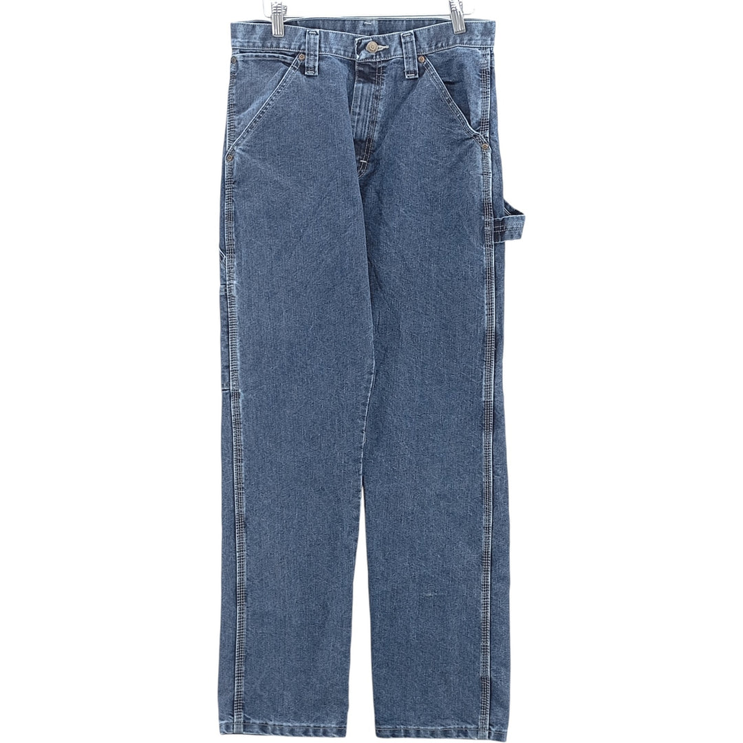 00'S Wrangler Denim Painter Pants Men's W31 equivalent cotton blue type Vintage Second Hand