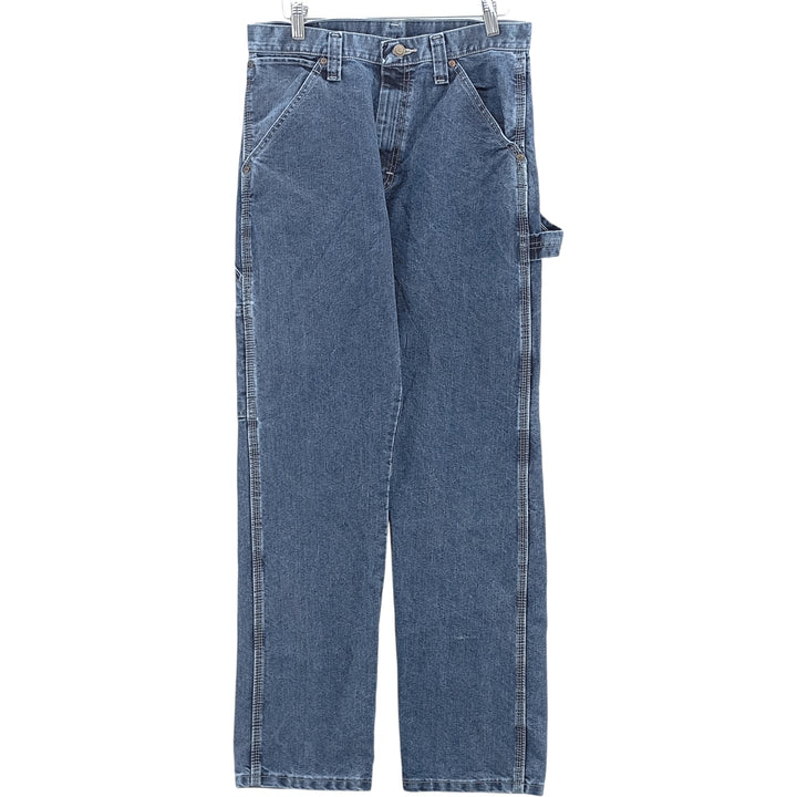 00'S Wrangler Denim Painter Pants Men's W31 equivalent cotton blue type Vintage Second Hand