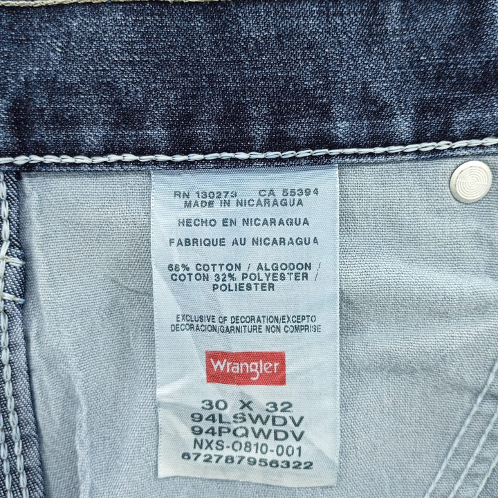 00'S Wrangler Denim Painter Pants Men's W31 equivalent cotton blue type Vintage Second Hand