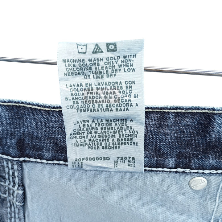 00'S Wrangler Denim Painter Pants Men's W31 equivalent cotton blue type Vintage Second Hand