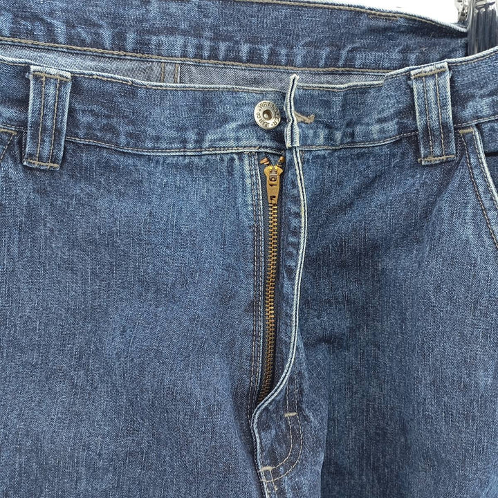 Wrangler Men's Denim Cargo Pants, Size W35 cotton blue type Vintage Second Hand