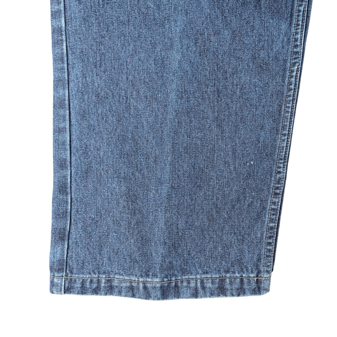 Wrangler Men's Denim Cargo Pants, Size W35 cotton blue type Vintage Second Hand