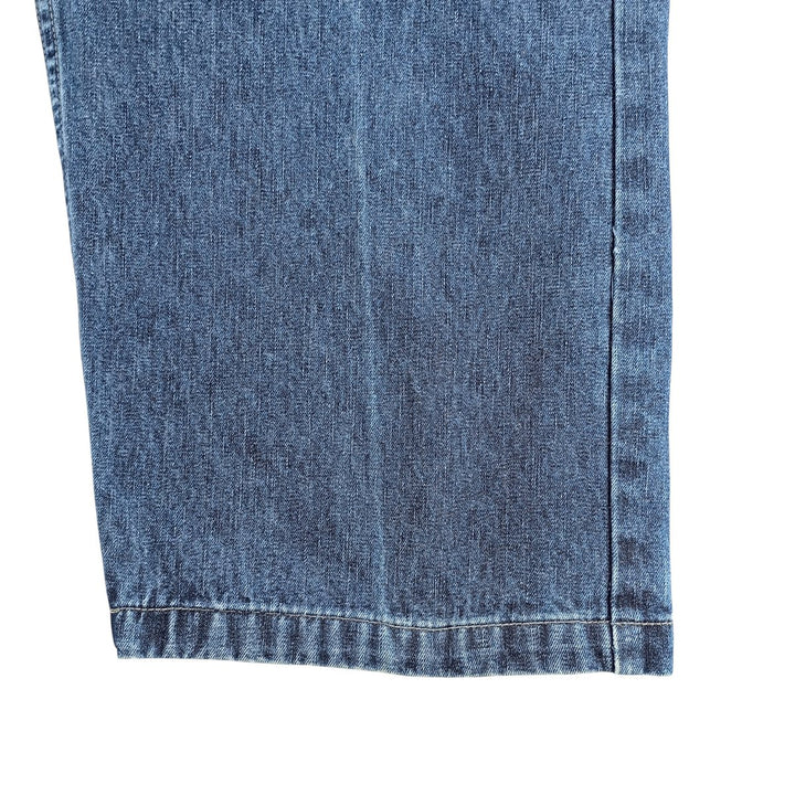 Wrangler Men's Denim Cargo Pants, Size W35 cotton blue type Vintage Second Hand