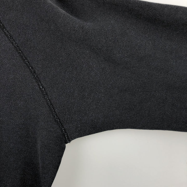 Vintage 90'S Hanes blank sweatshirt, made in the USA, size M, men's. cotton black type Vintage Second Hand