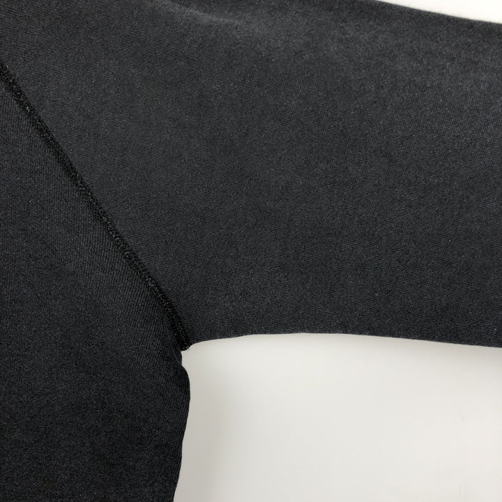 Vintage 90'S Hanes blank sweatshirt, made in the USA, size M, men's. cotton black type Vintage Second Hand