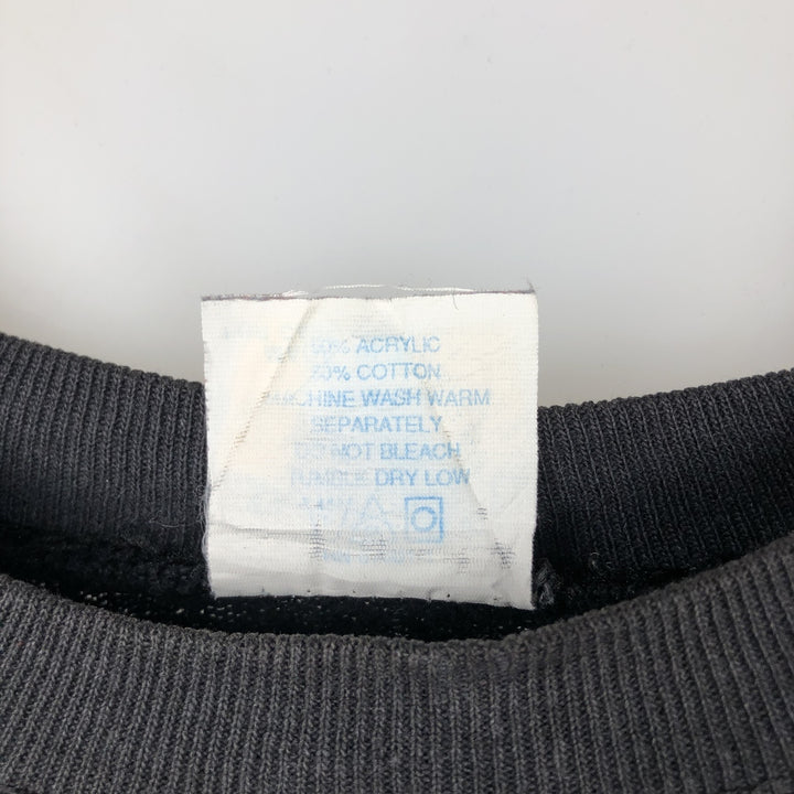 Vintage 1980'S Steinwurtzel blank sweatshirt, made in the USA, size M, men's acrylic black type Vintage Second Hand