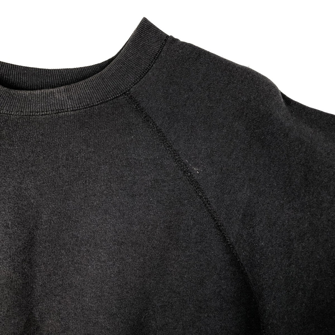 Vintage 1980'S Steinwurtzel blank sweatshirt, made in the USA, size M, men's acrylic black type Vintage Second Hand