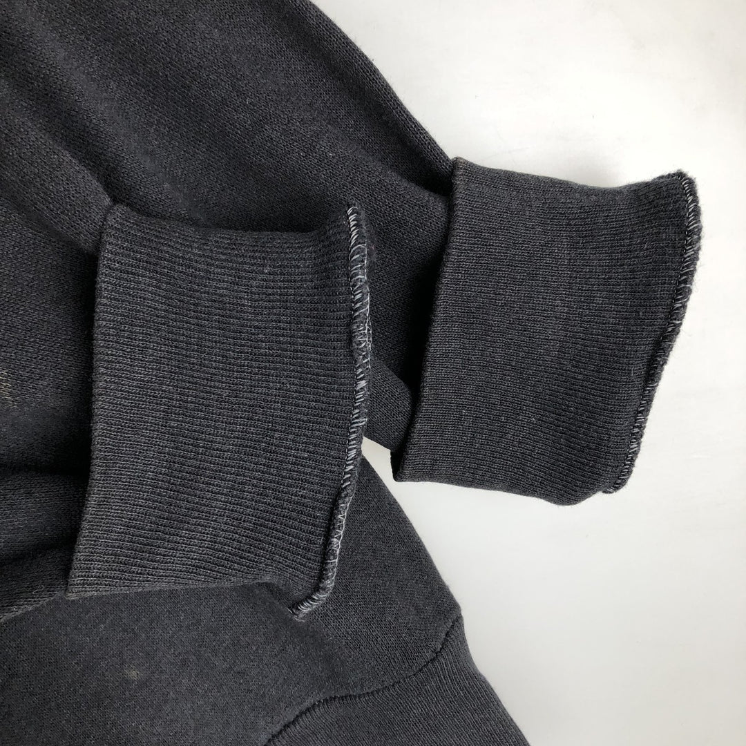 Vintage 1980'S Steinwurtzel blank sweatshirt, made in the USA, size M, men's acrylic black type Vintage Second Hand