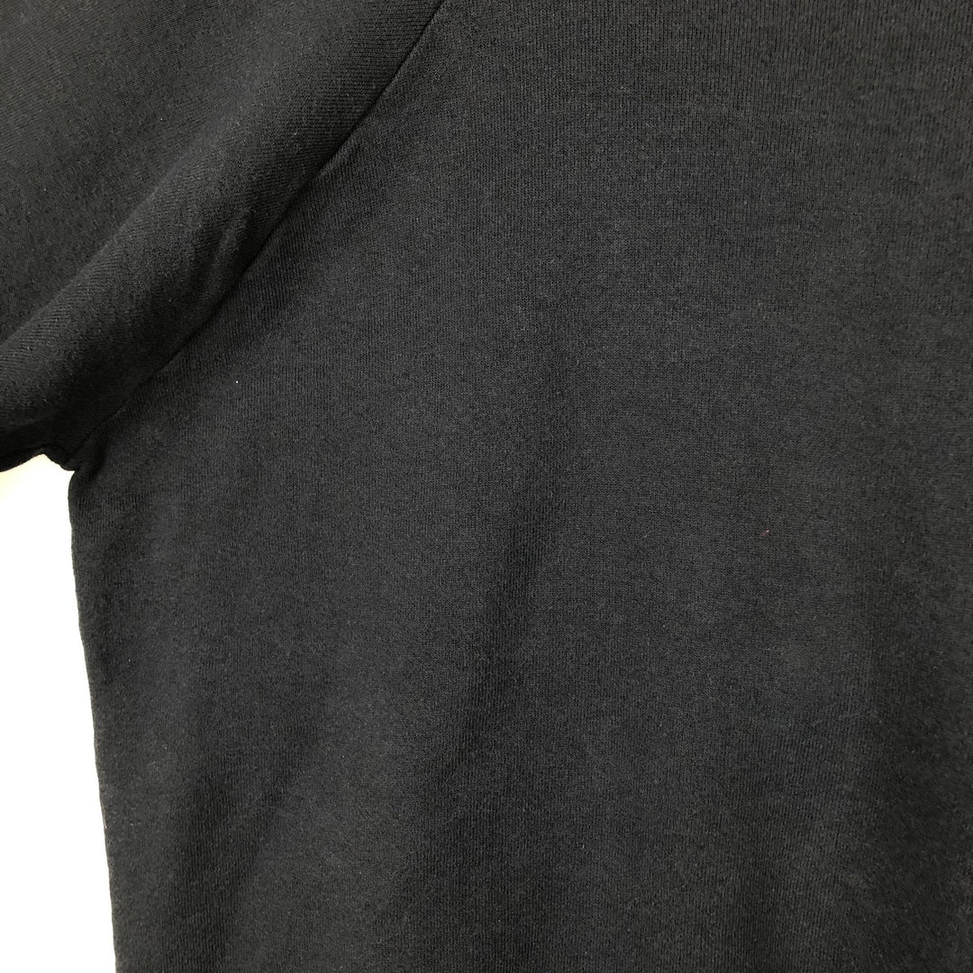 Vintage 90'S Fruit of the Loom plain blank sweatshirt, made in the USA, men's size XL cotton black type Vintage Second Hand