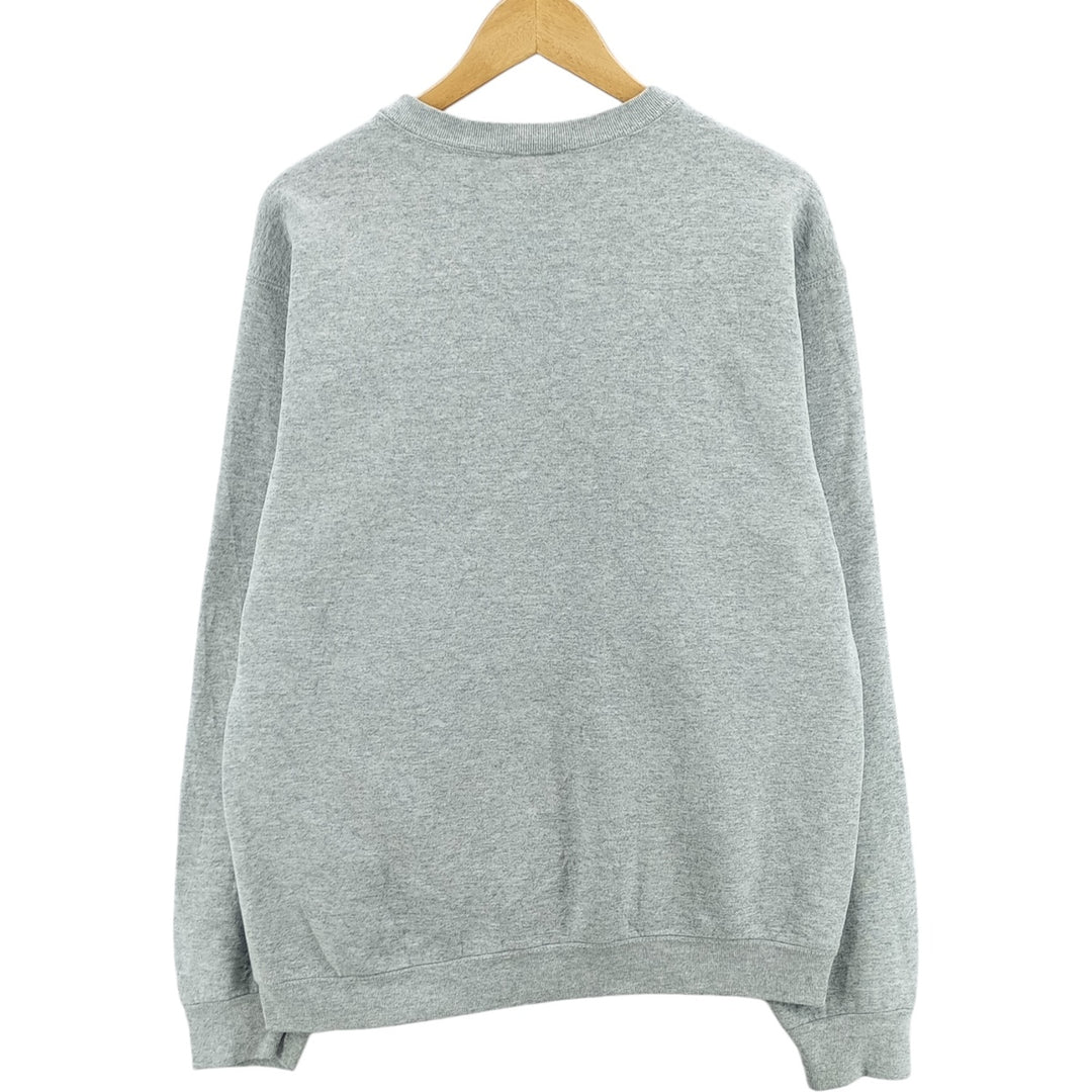 90s-00'S Wilson plain blank sweatshirt, men's size M, vintage cotton gray type Vintage Second Hand