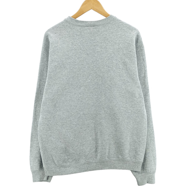 90s-00'S Wilson plain blank sweatshirt, men's size M, vintage cotton gray type Vintage Second Hand