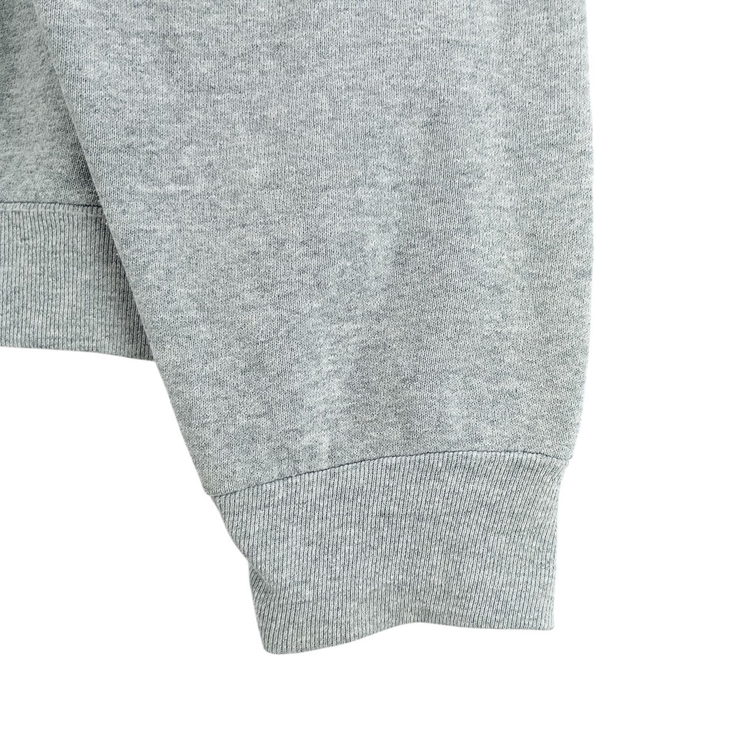 90s-00'S Wilson plain blank sweatshirt, men's size M, vintage cotton gray type Vintage Second Hand