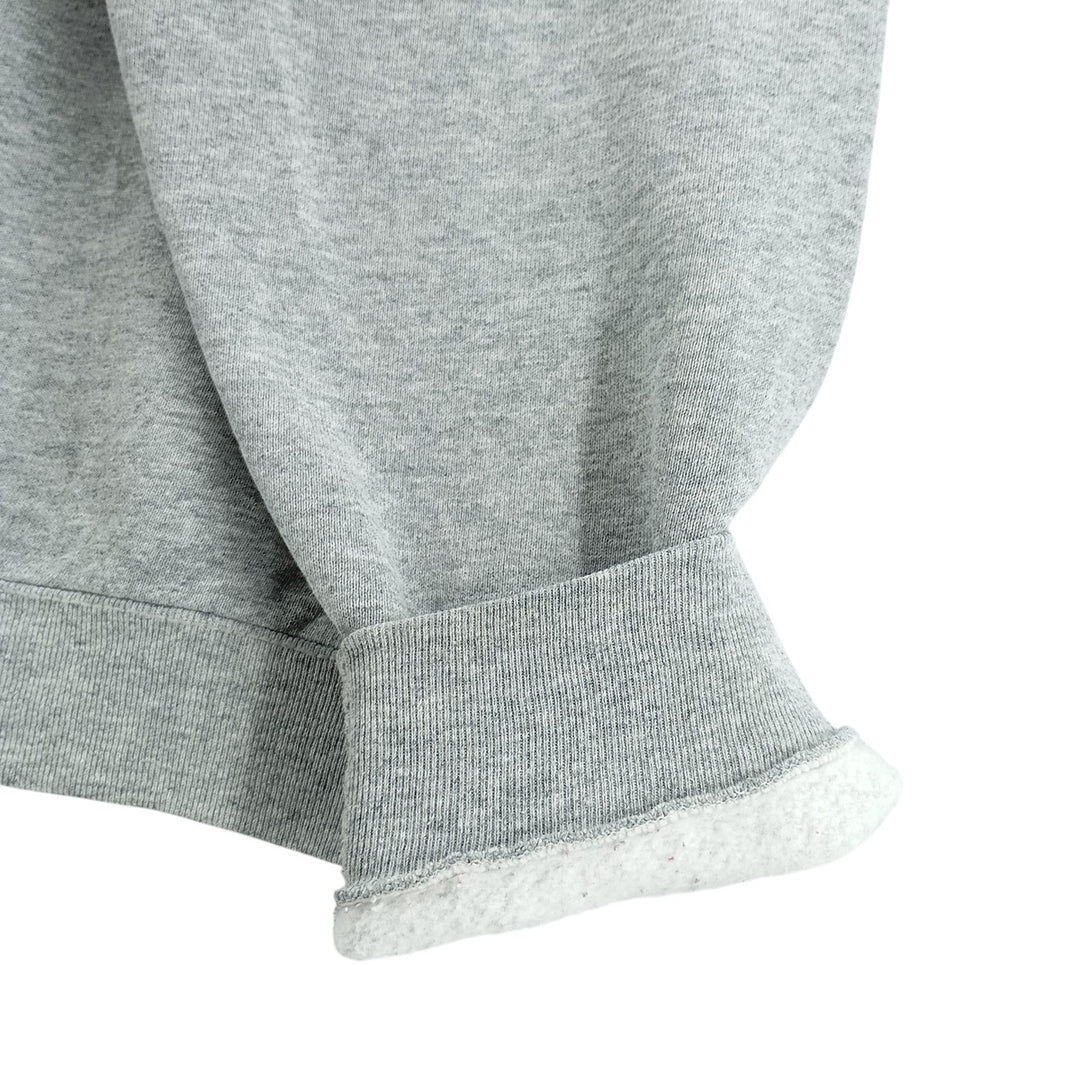 90s-00'S Wilson plain blank sweatshirt, men's size M, vintage cotton gray type Vintage Second Hand
