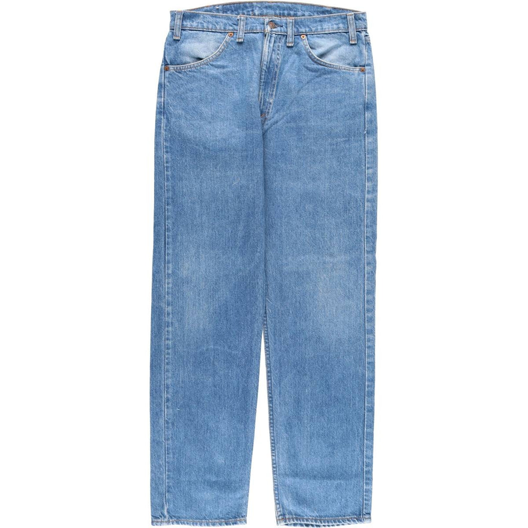 Vintage 80s-90'S Levi's tapered denim pants, men's size W32 unclear blue type Vintage Second Hand