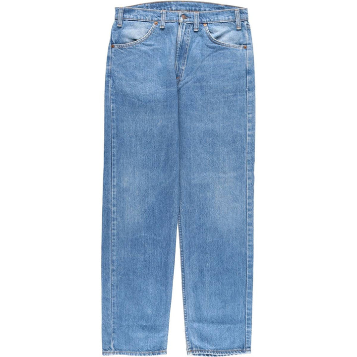 Vintage 80s-90'S Levi's tapered denim pants, men's size W32 unclear blue type Vintage Second Hand