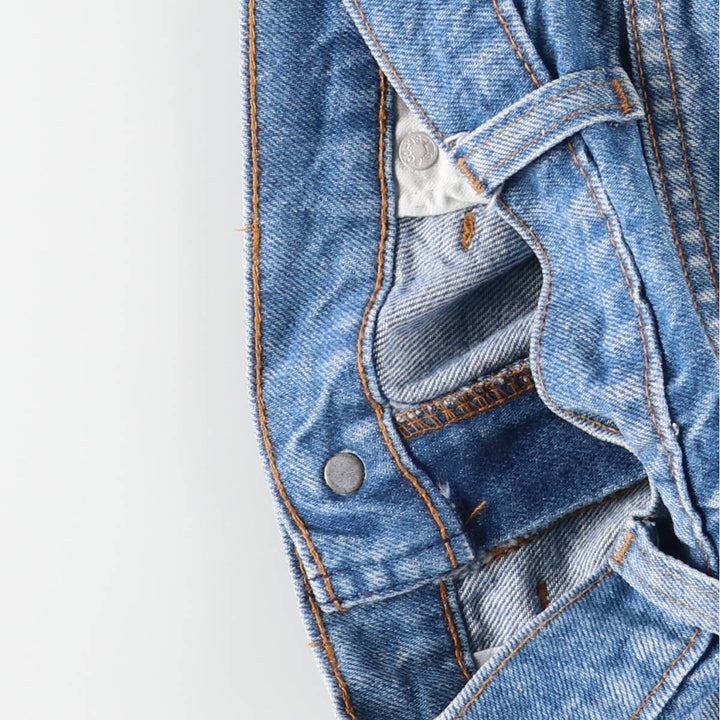 Vintage 80s-90'S Levi's tapered denim pants, men's size W32 unclear blue type Vintage Second Hand