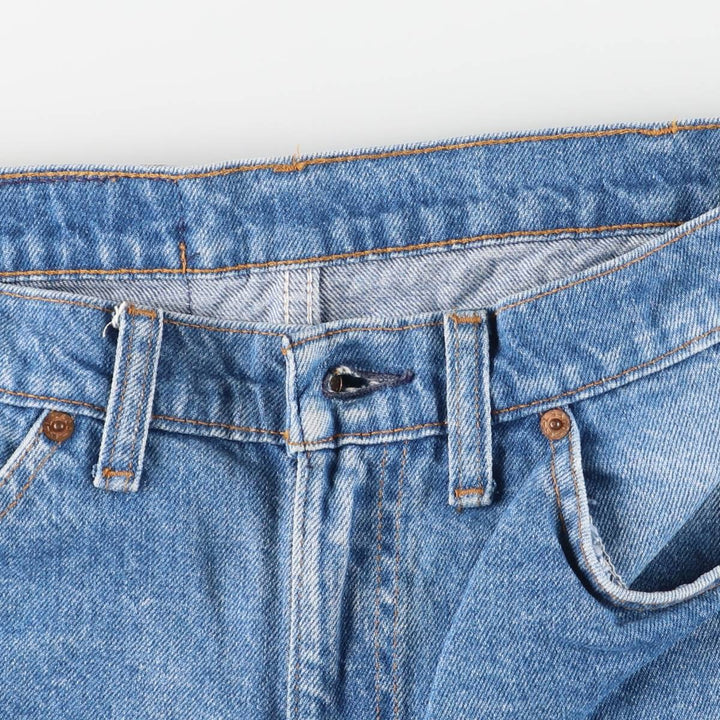 Vintage 80s-90'S Levi's tapered denim pants, men's size W32 unclear blue type Vintage Second Hand