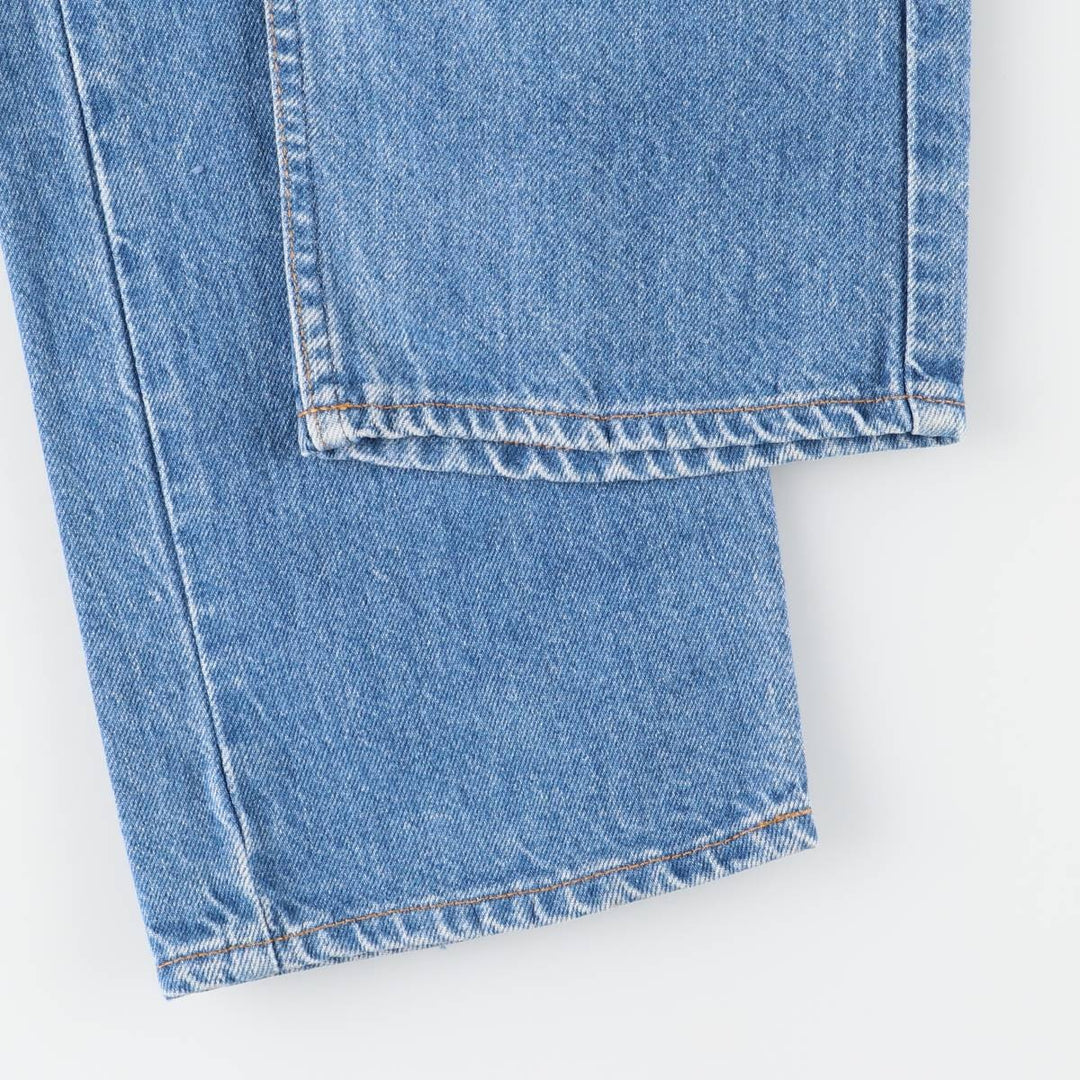 Vintage 80s-90'S Levi's tapered denim pants, men's size W32 unclear blue type Vintage Second Hand