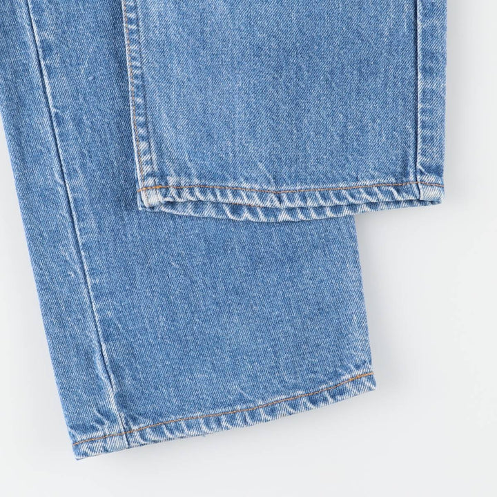 Vintage 80s-90'S Levi's tapered denim pants, men's size W32 unclear blue type Vintage Second Hand