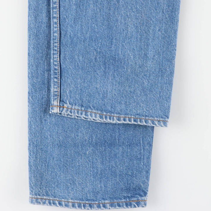 Vintage 80s-90'S Levi's tapered denim pants, men's size W32 unclear blue type Vintage Second Hand